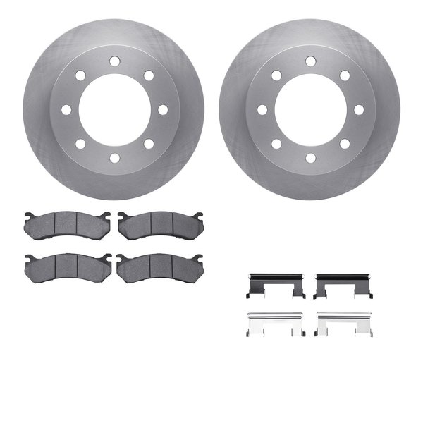 Dynamic Friction Co 6512-48264, Rotors with 5000 Advanced Brake Pads includes Hardware 6512-48264